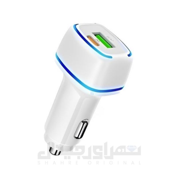 شارژر فندکی فست شارژر 45 وات مدل AK-255